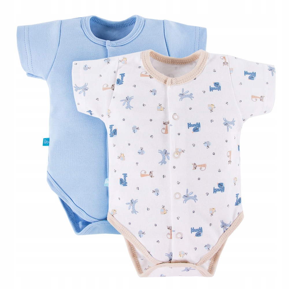 

2-PAK Body rozpinane krótki rękaw Cute, Eevi 56