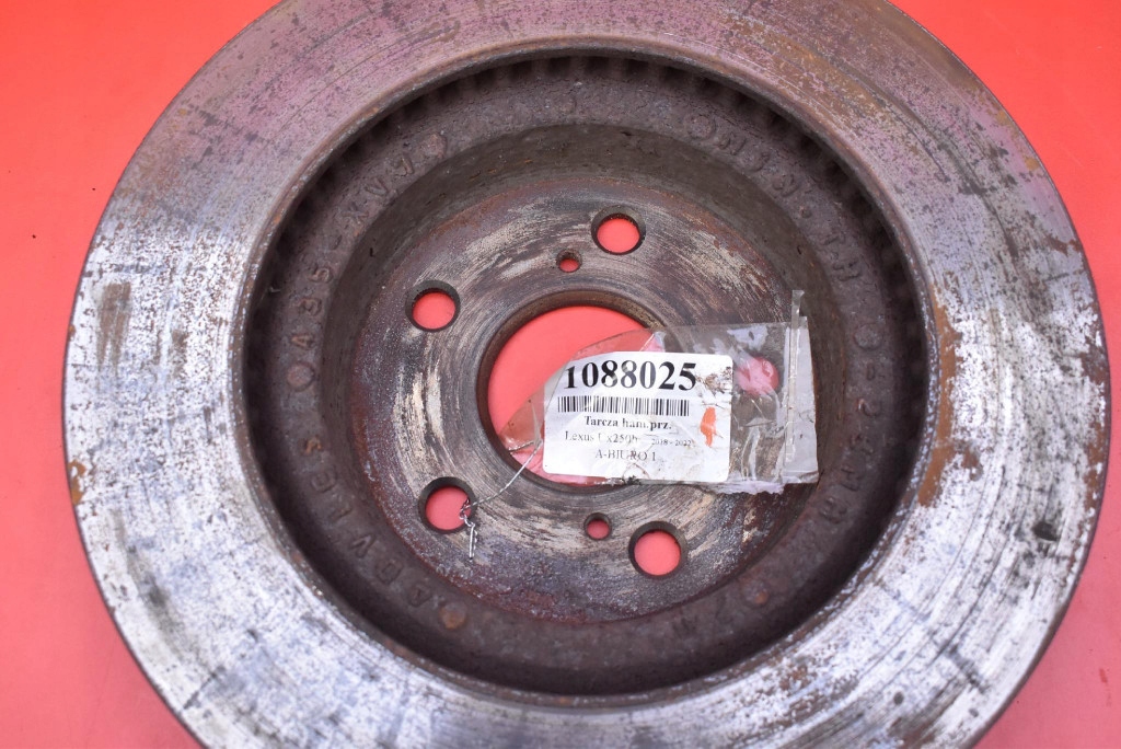 disc brake front LEXUS UX 250H 2.0 HYBRID 184 KM 18-22