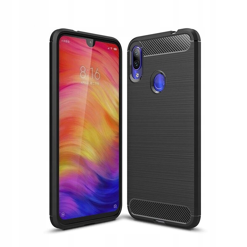 

Solidne Etui Carbon Case do Xiaomi Redmi 7