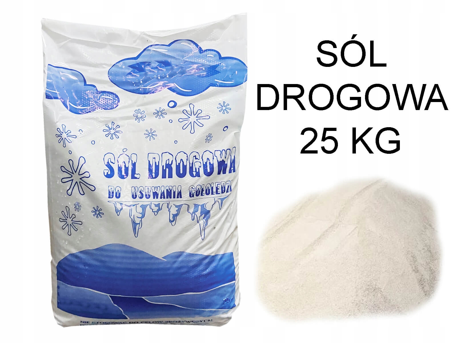 

Sól Drogowa Kłodawa z Antyzbrylaczem 25kg 25 kg
