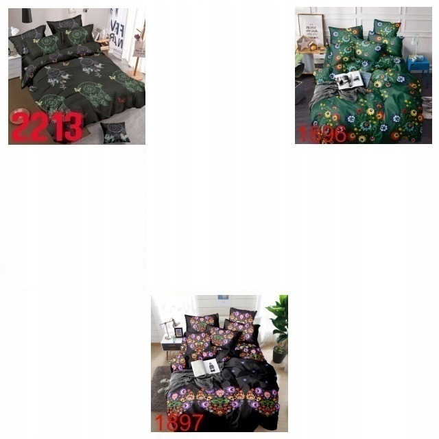 POŚCIEL 140x200 ELEGANCKA WZORY +POSZEWKA 70x80 KOMPLET ZESTAW RÓŻNE WZORY EAN (GTIN) 5905913020013