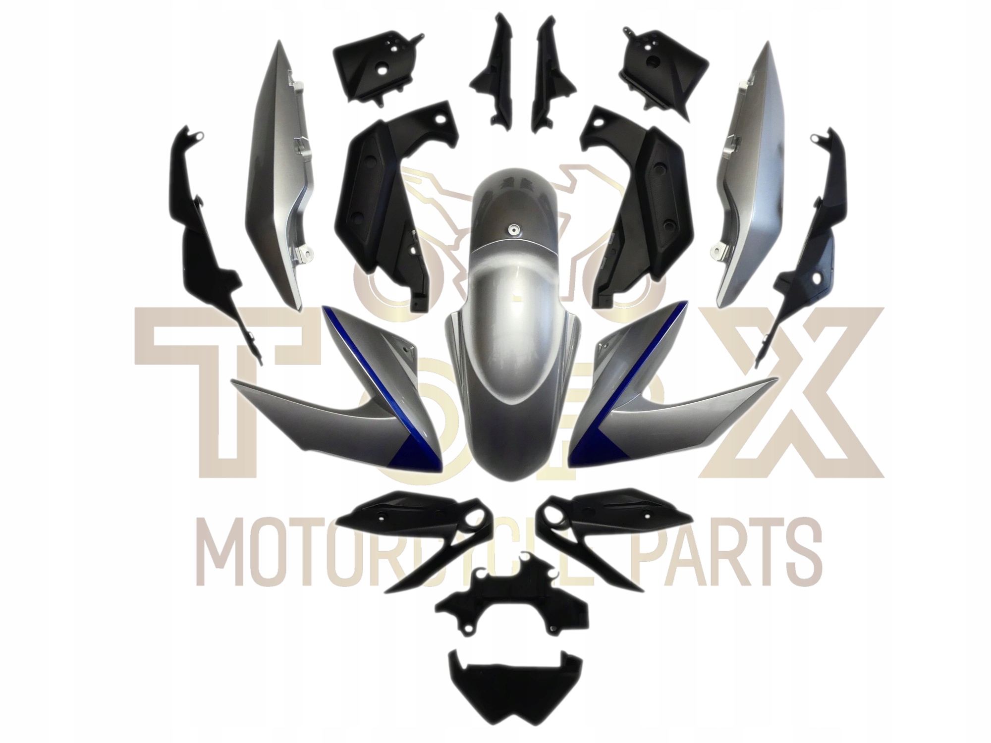 Yamaha XJ6 N Xj6N 09 -12 sada krytů těla blatníku TopX