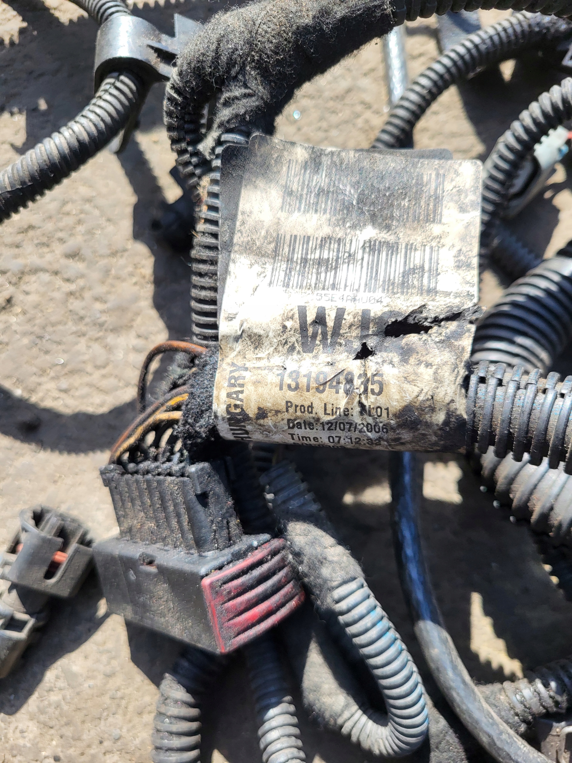 bundle wiring OPEL VECTRA C KOMBI 1.9 CDTI OE EU