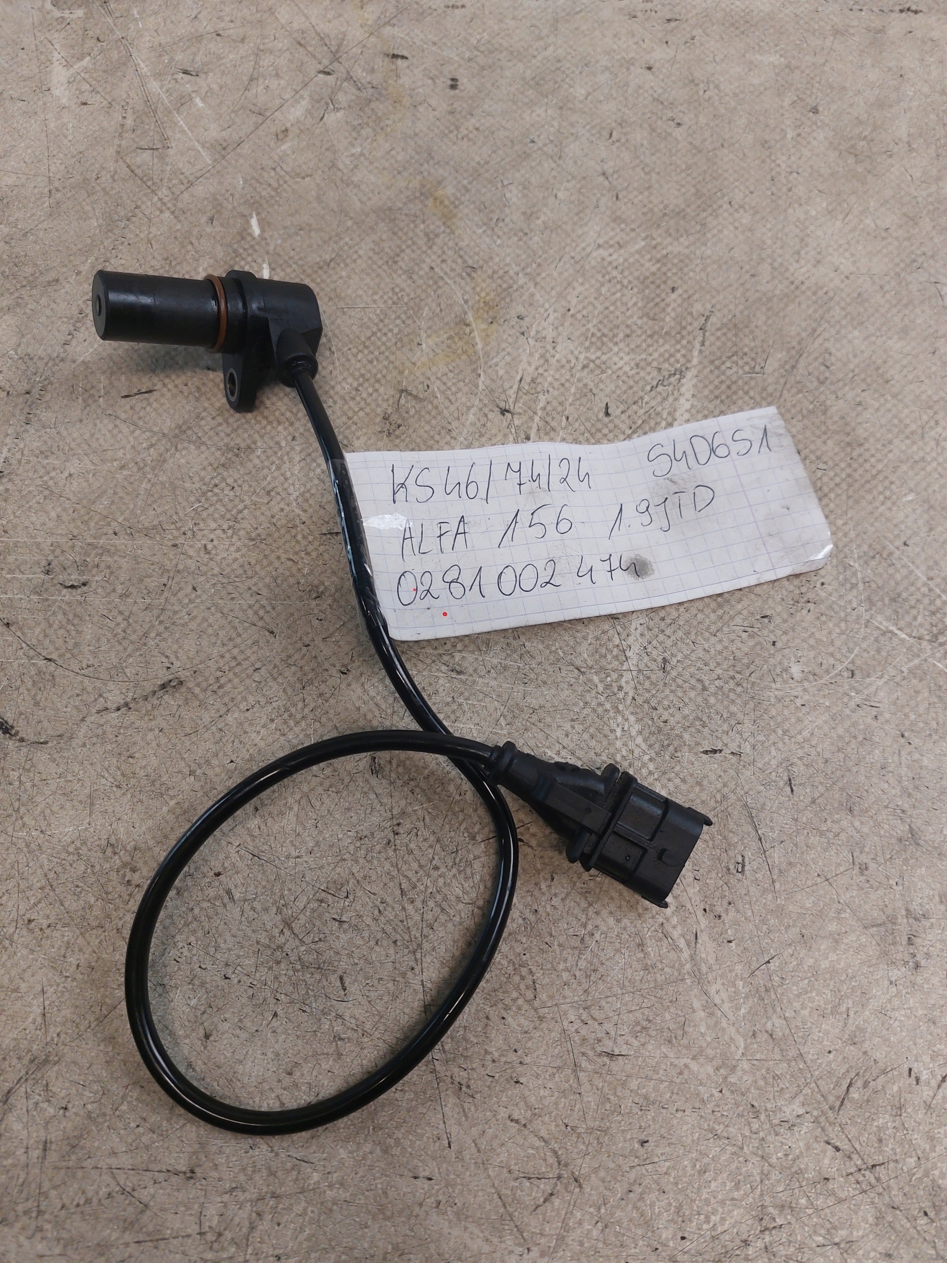 Kurbelwellensensor ALFA ROMEO 156 1.9JTD