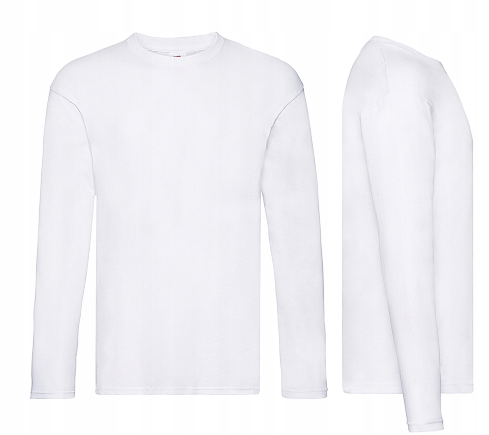 FRUIT OF THE LOOM KOSZULKA Z DŁUGIM RĘKAWEM Whit S Marka Fruit of the Loom