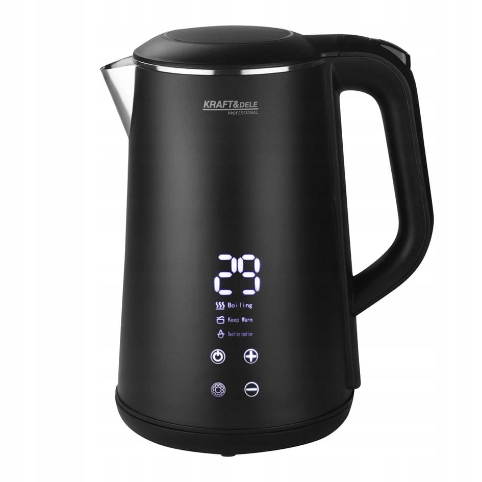 Elektrická Bezdrátová Kovová Rychlovarná Konvice S Dotykovou Regulací Teploty