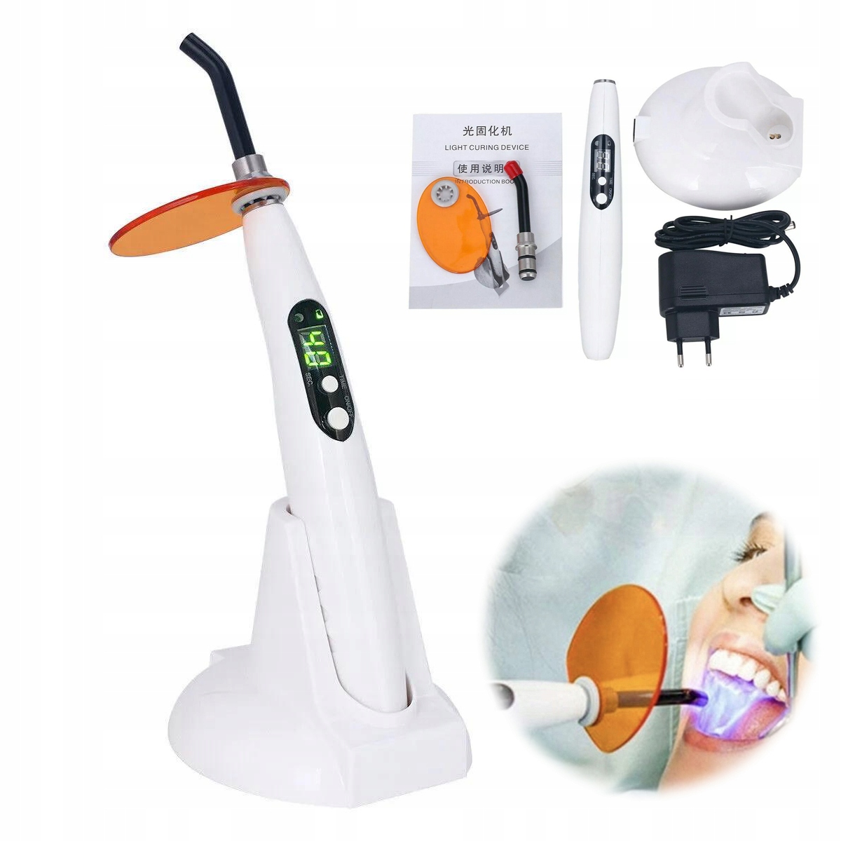 Lampa Polimeryzacyjna Lampa Led Do Utwardzania Dentystycznego