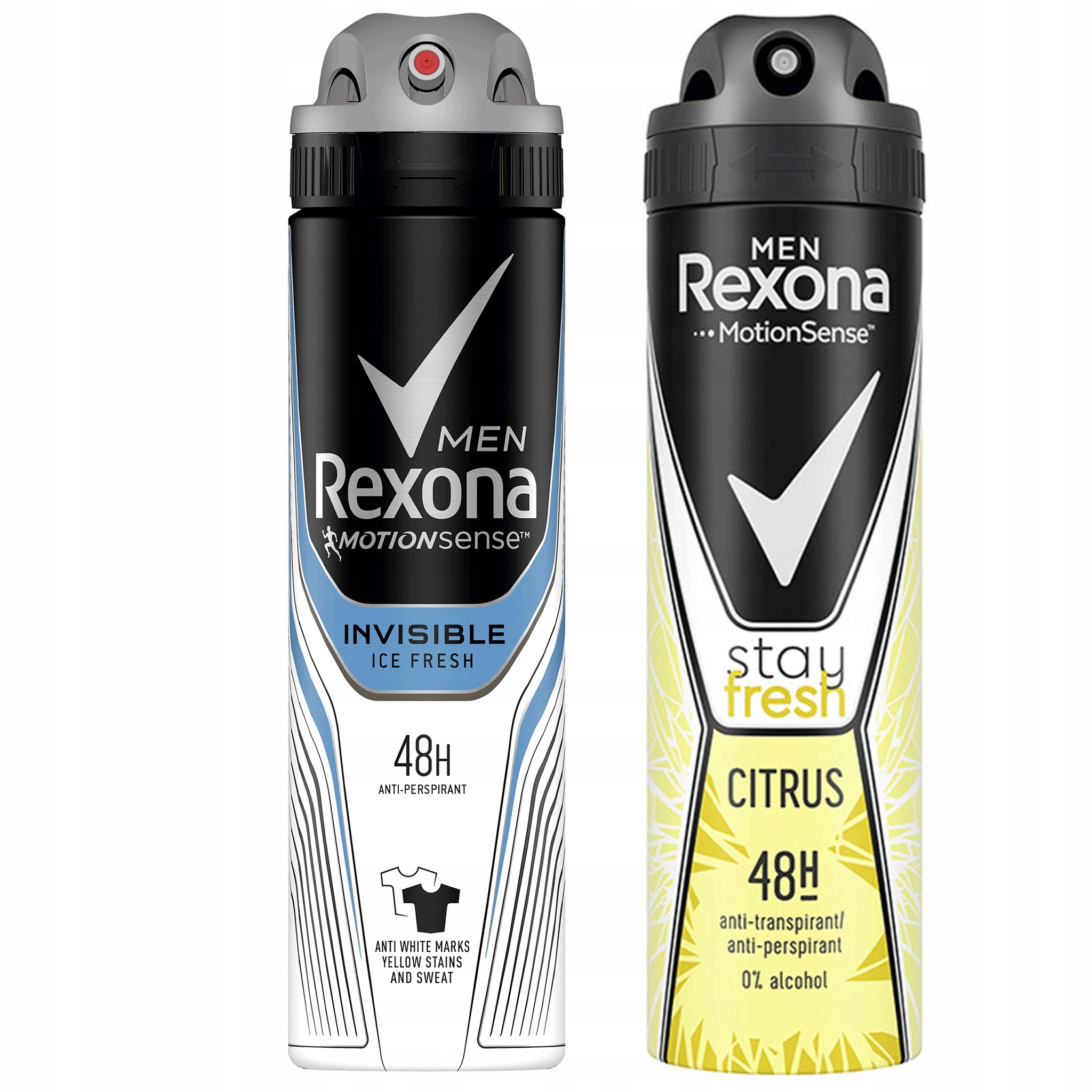 

Rexona Men Antyperspirant Dezodorant Spray 2x150ml