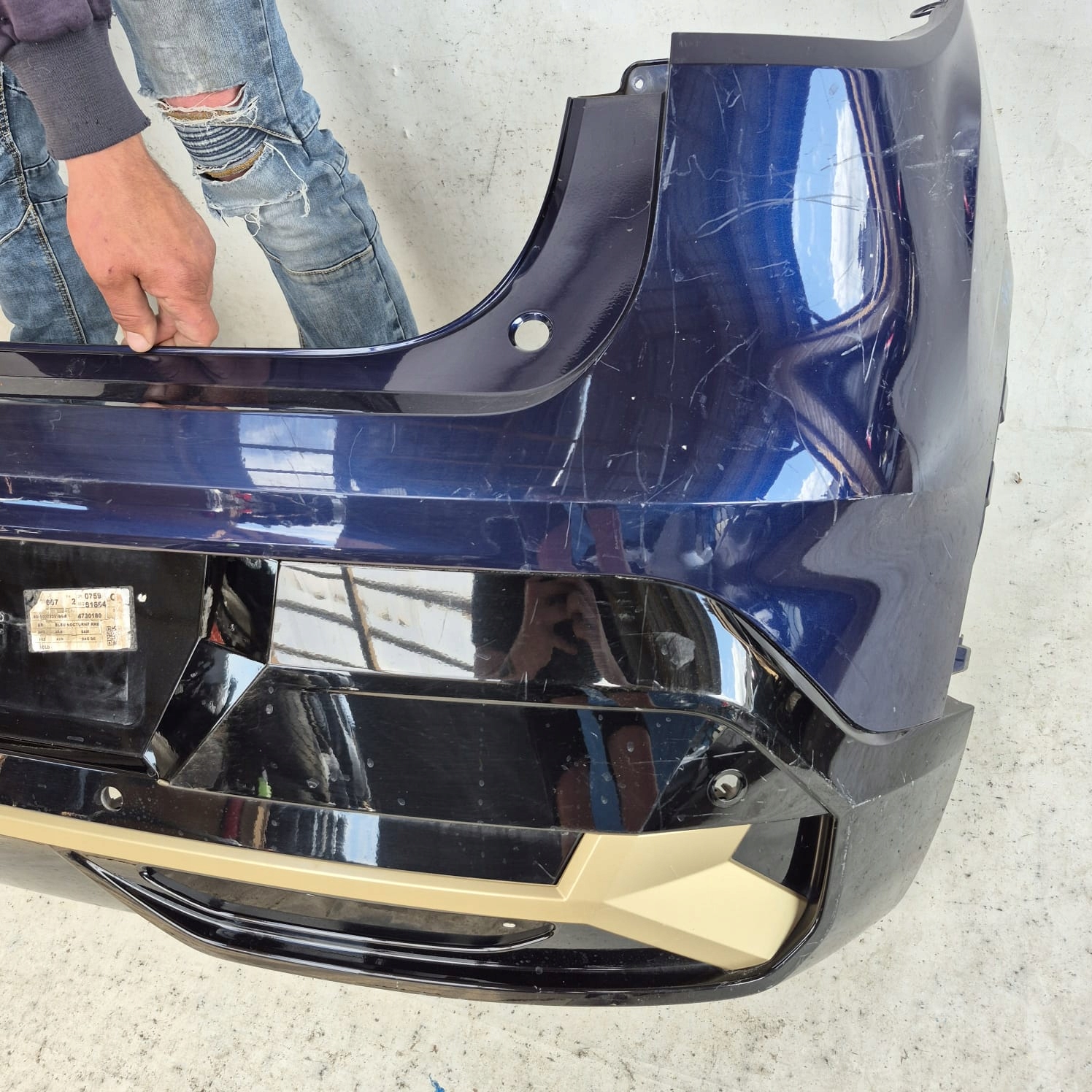 RENAULT MEGANE E-TECH ELECTRIC 22-> bumper rear part rear PDC