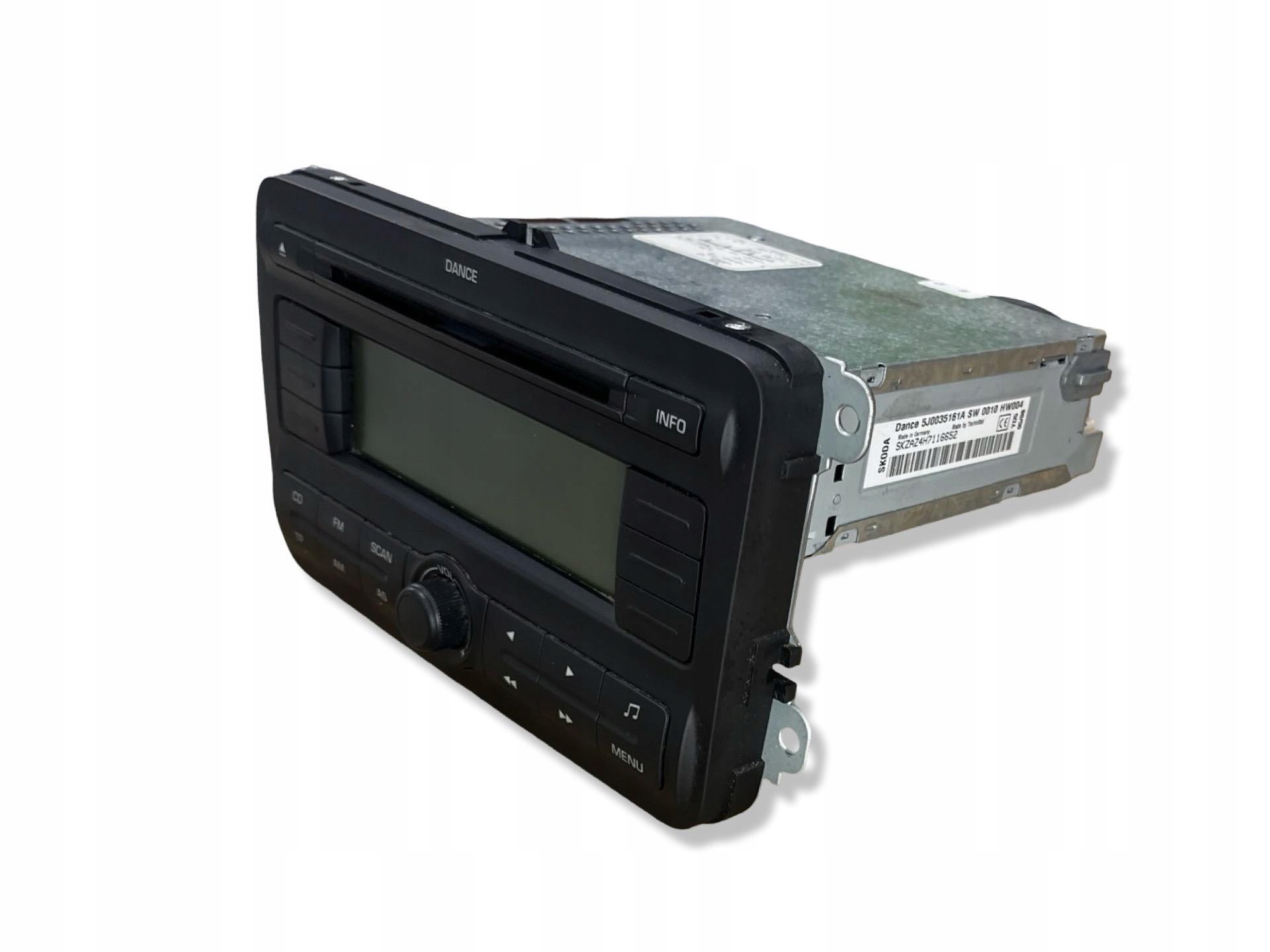 Radio samochodowe Skoda Fabia 2 2008 5J0035161A