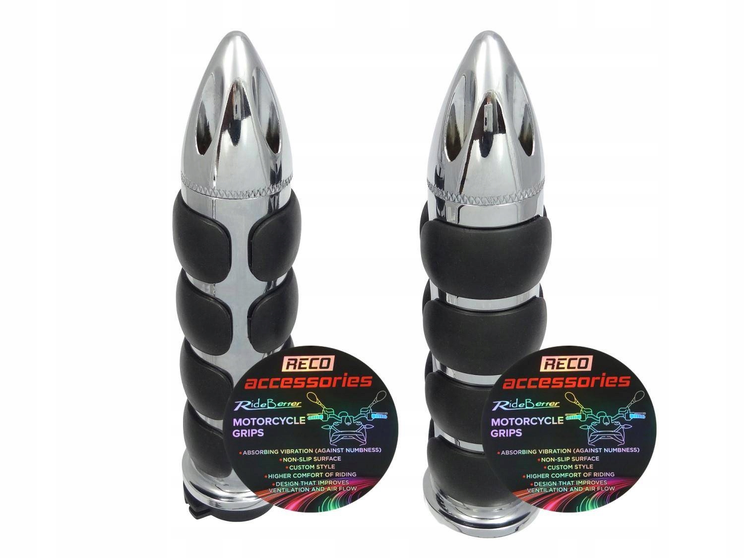 

manetki 7/8 cala 22 mm alu chrom amortyzacja drgań