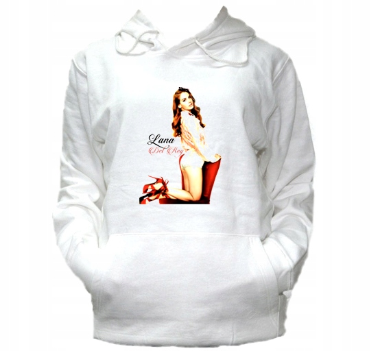 

XXL Bluza Kaptur Damska Lana Del Rey Muzyka Wzór
