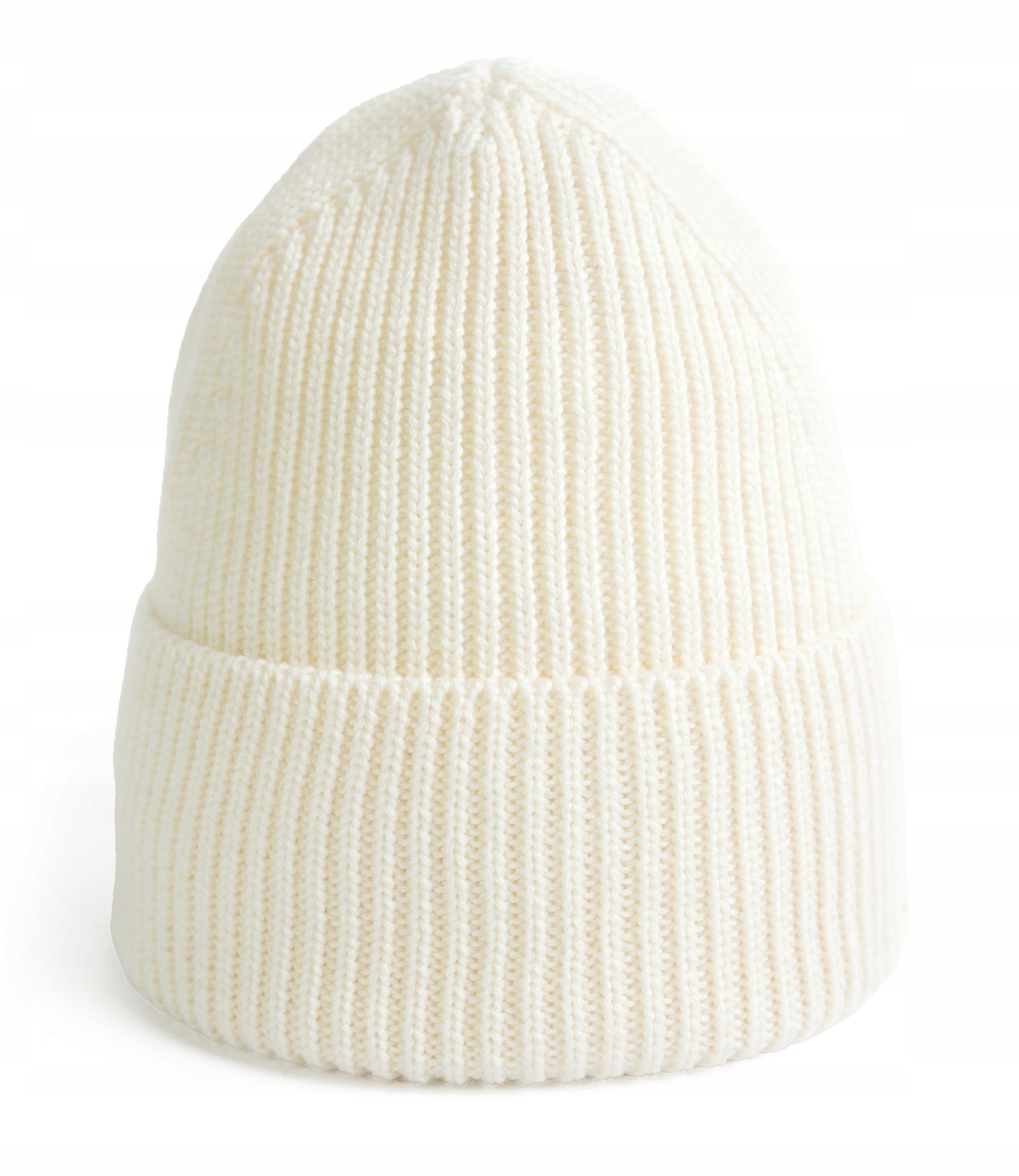 Čepice Dámská Mládežnická Beanie Vyhrnovací Zimní 100% Merino vlna Polsko