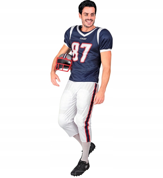 Kostým Footbolista Americký Převlek Pro Dospělé Karneval XL