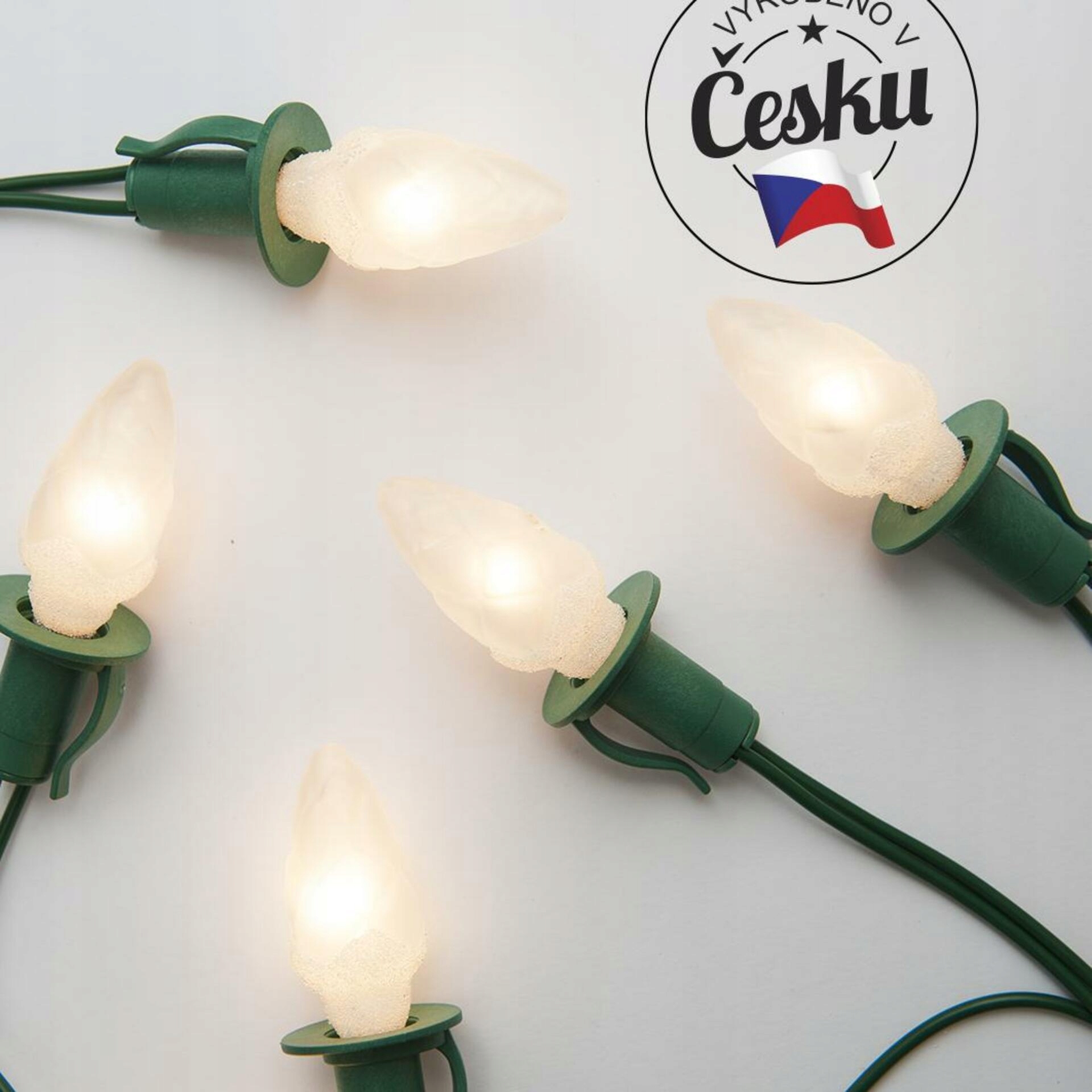 Exihand Súprava Šiška biela TV-12, 12 žiaroviek 20V/0,1A