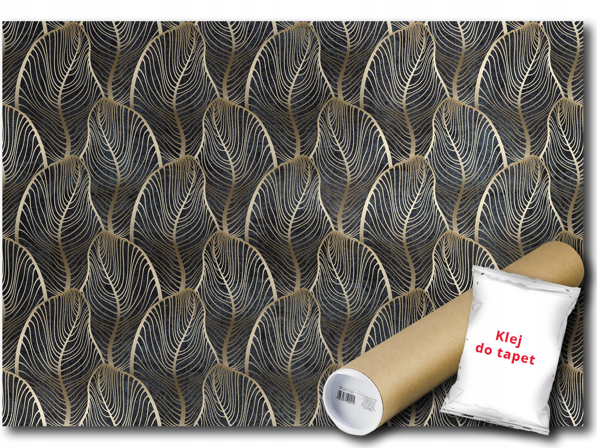 Vinylová Fototapeta Art Deco Listy Vzor 312x219