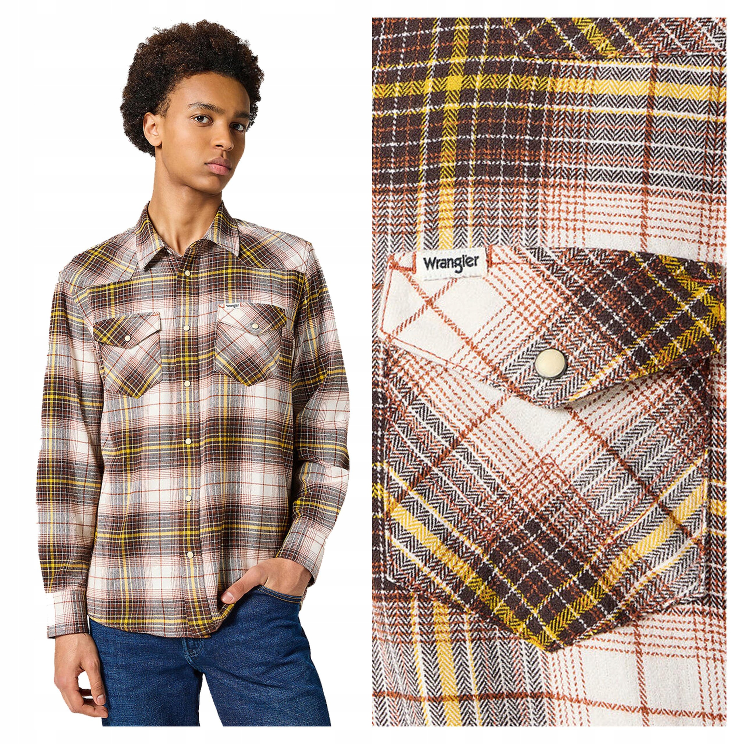 Pánská košile Wrangler Western Shirt M