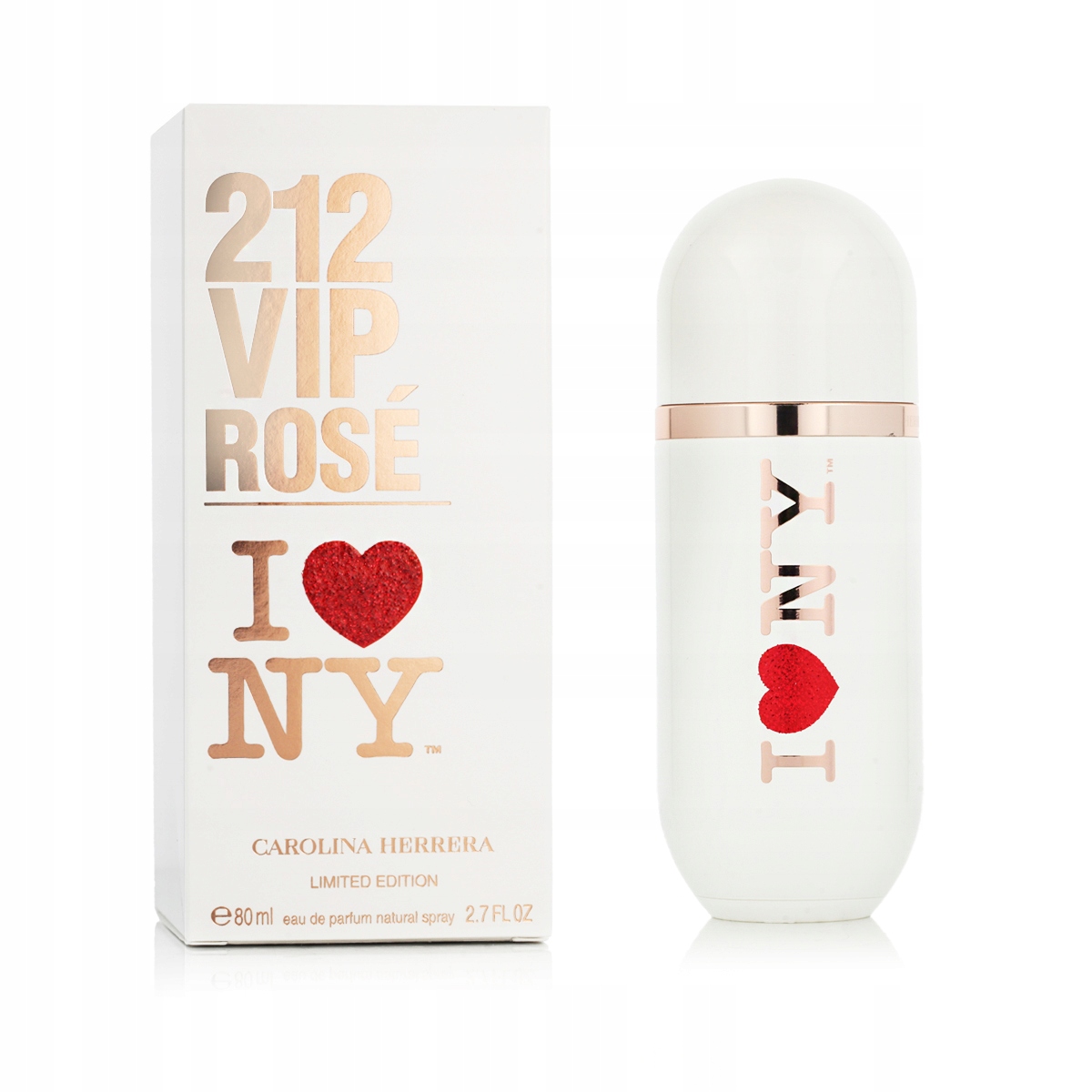 Carolina Herrera 212 Vip Rosé Love Ny Edp 80 ml W