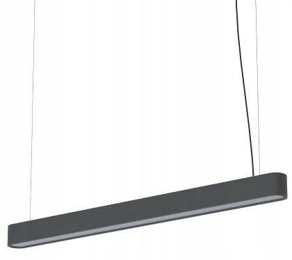 Závesná lampa Soft Grafitová 1xT8 16W Led 3000K 95cm Stropná lampa Izba