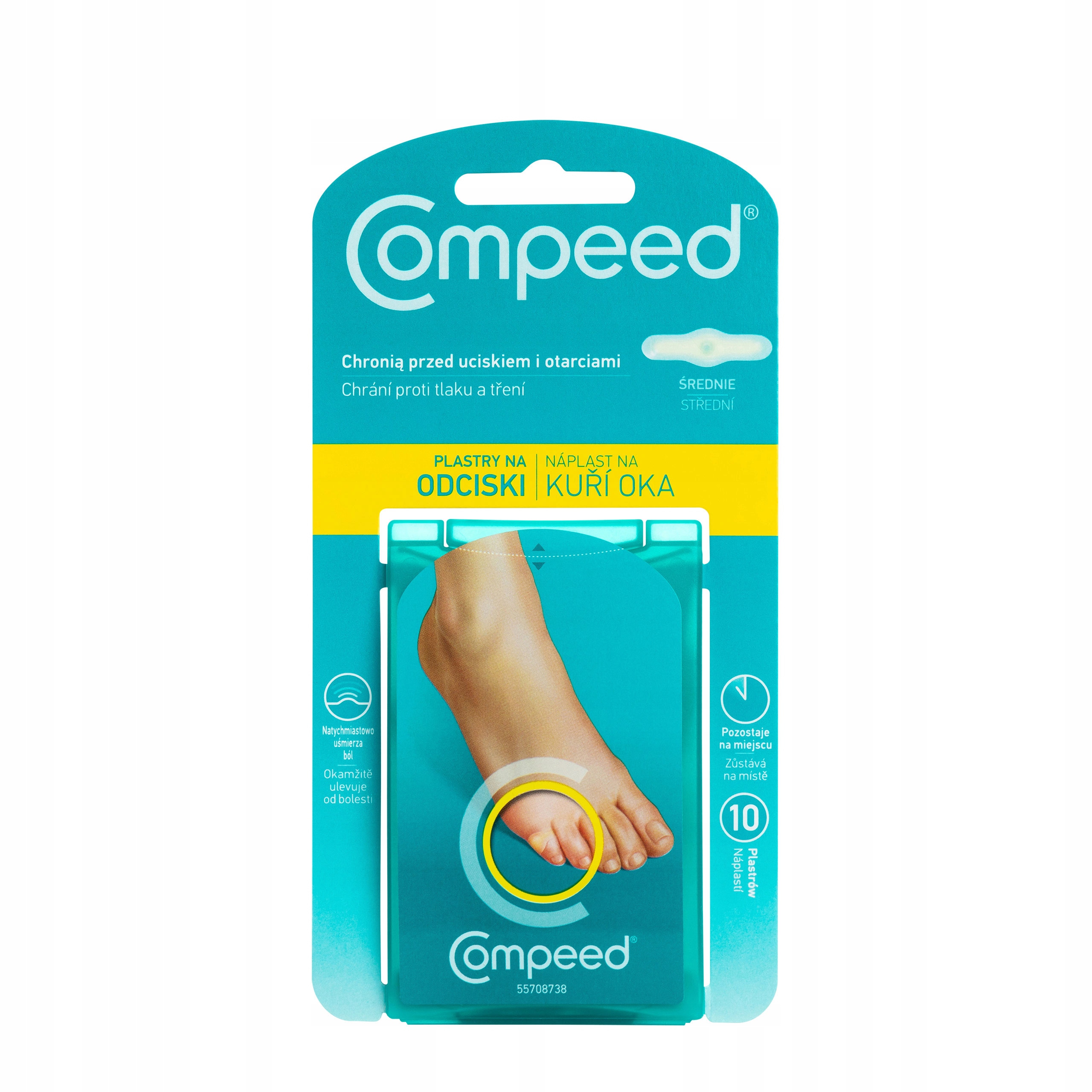 

Compeed plastry na odciski palce 10 szt
