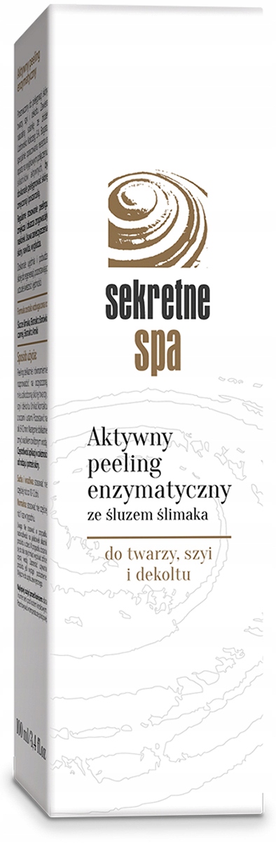 Sekretne Spa Peeling do twarzy OCZYSZCZAJĄCY 50 ml Postać krem
