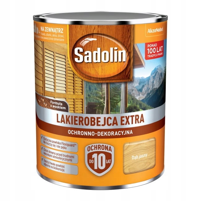 Lakierobejca Sadolin Extra dąb jasny 0,75 l