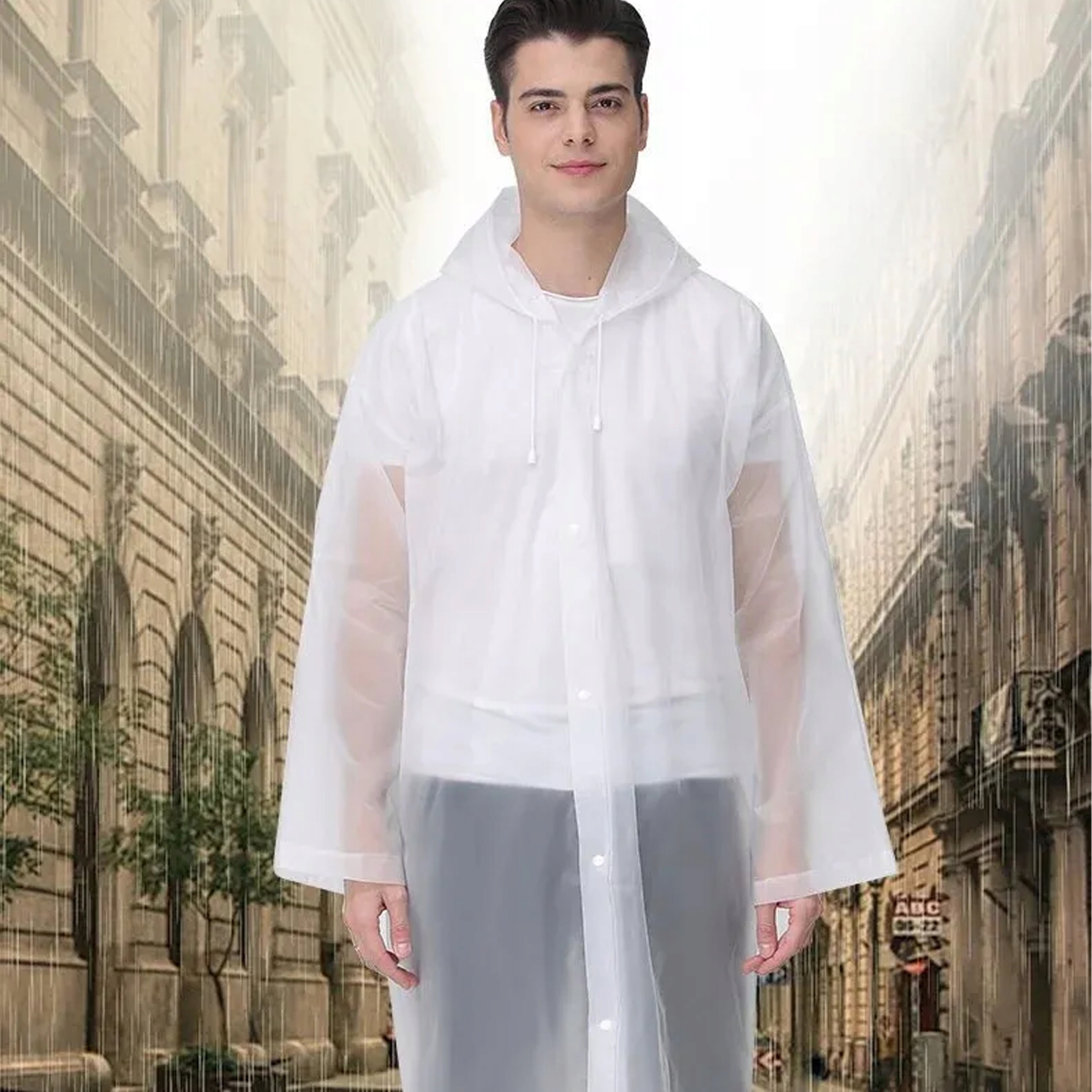 PONCZO PONCHO PELERYNA PRZECIWDESZCZOWA Z KAPTUREM NA ROWER UNIWERSALNE Stan opakowania oryginalne