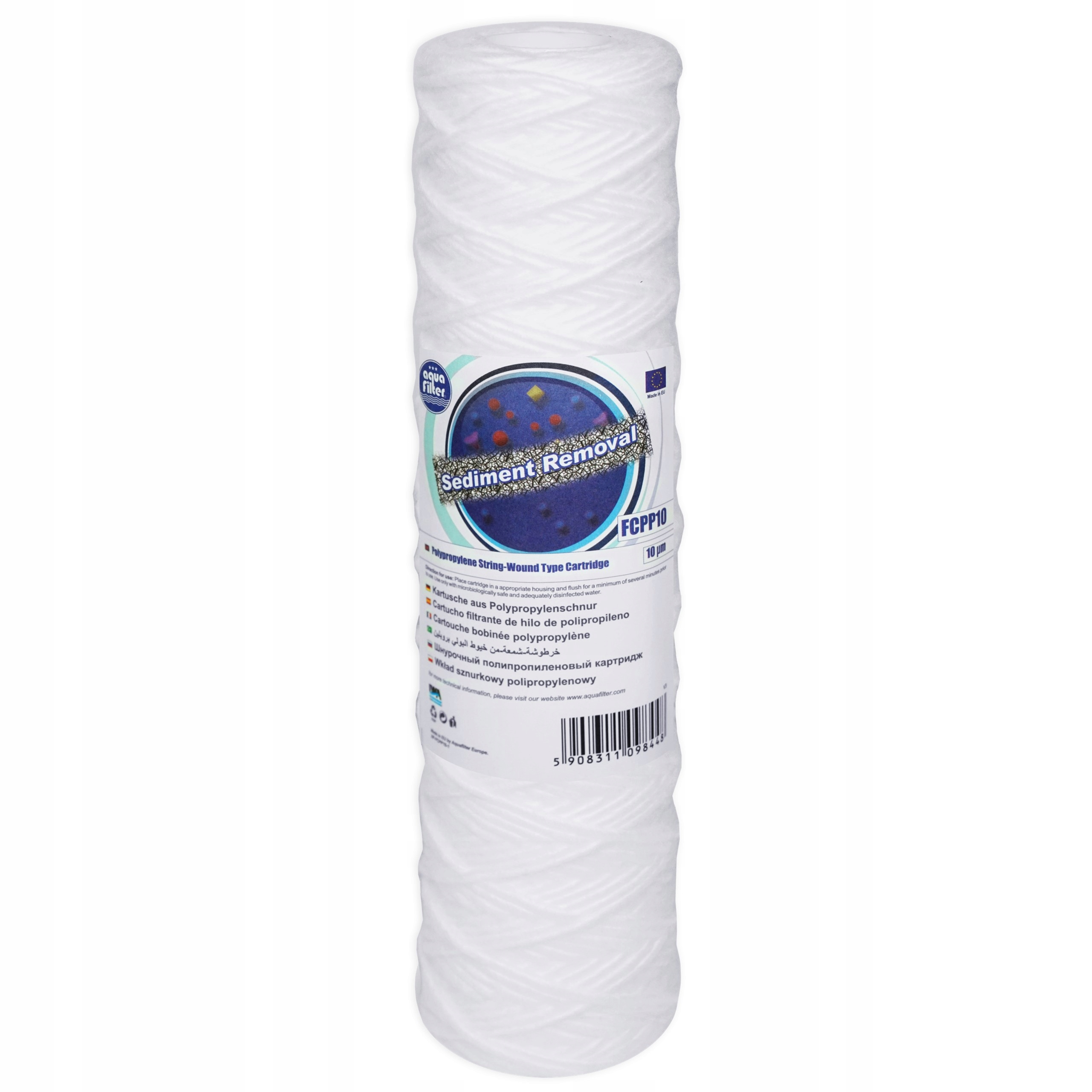 

FCPP10 Aquafilter Wkład Sznurkowy Filtr Wody 10''