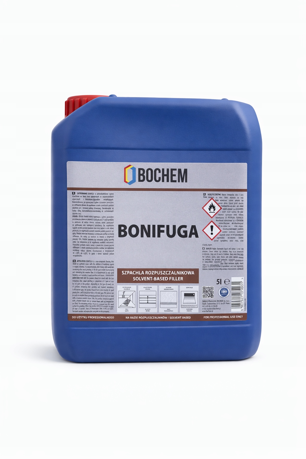 Tmelové Lepidlo Bochem Výkonná Stěrka Na Parkety Bochem Bonifuga 5 L