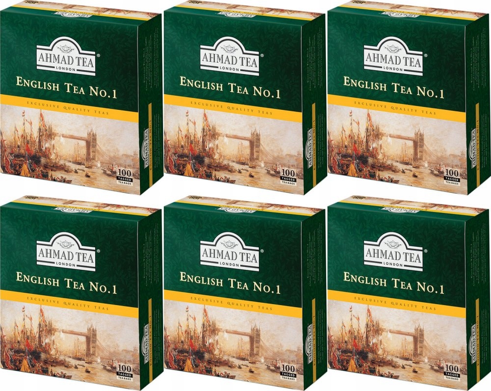 Ahmad English tea no1 ex100 z zawieszką x6