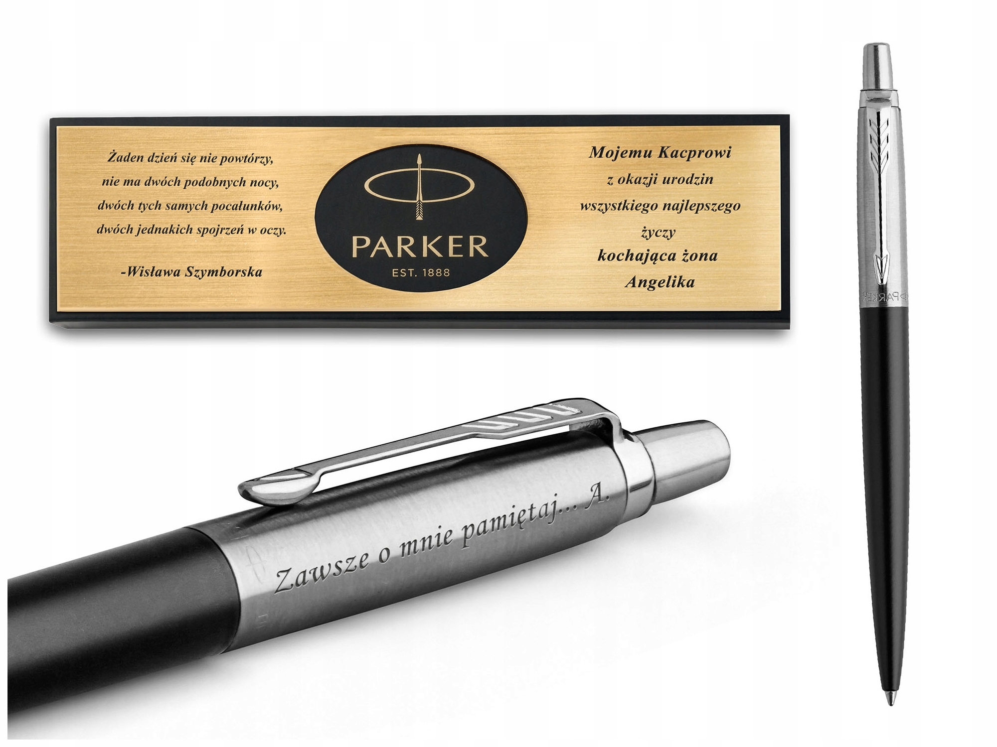 

Długopis Parker Jotter Czarny Grawer