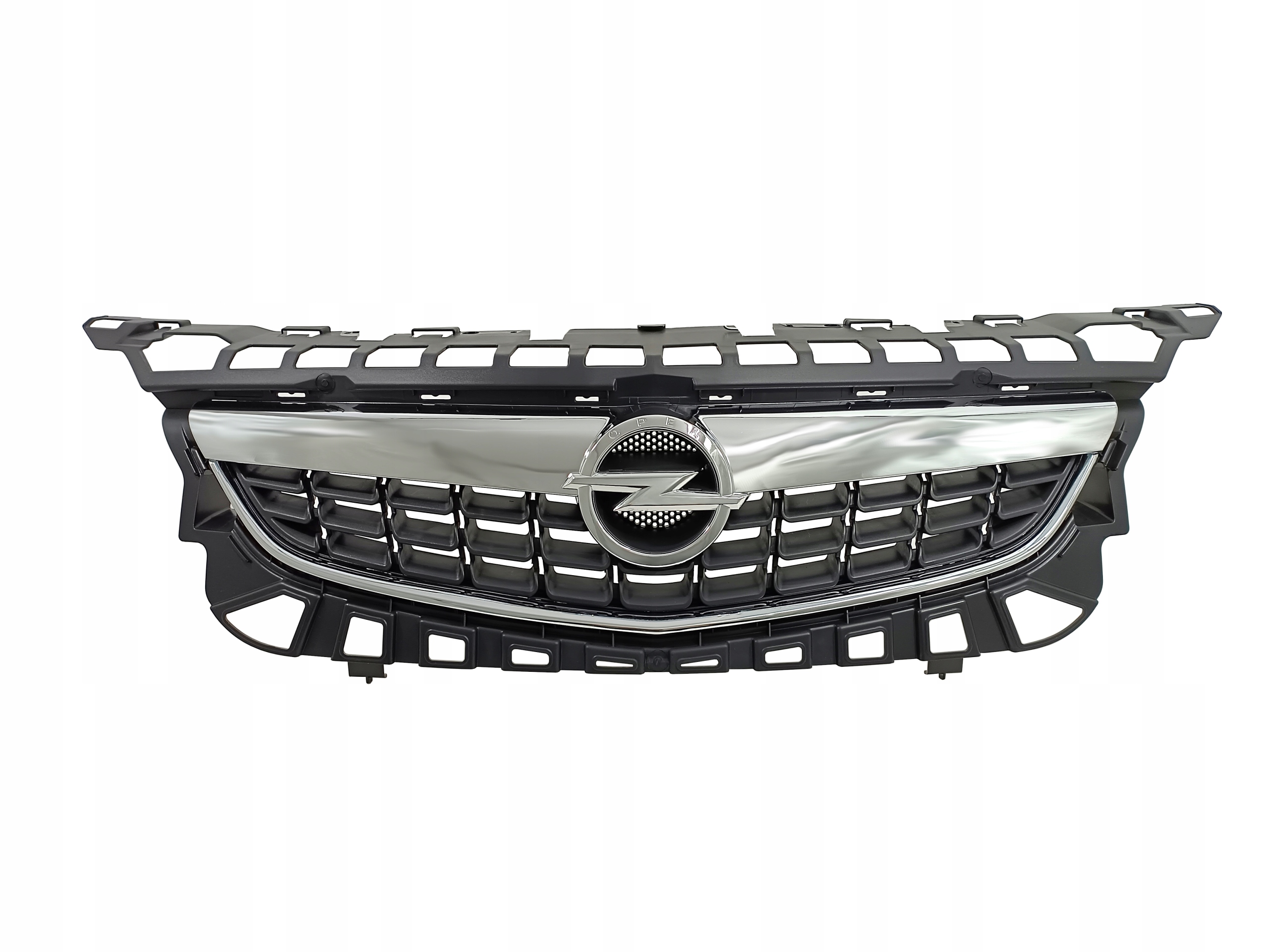 KOMPLETNY GRILL ATRAPA Z CHROMEM OPEL ASTRA J 2009r 2010r 2011r 2012r Numer katalogowy części 13266577