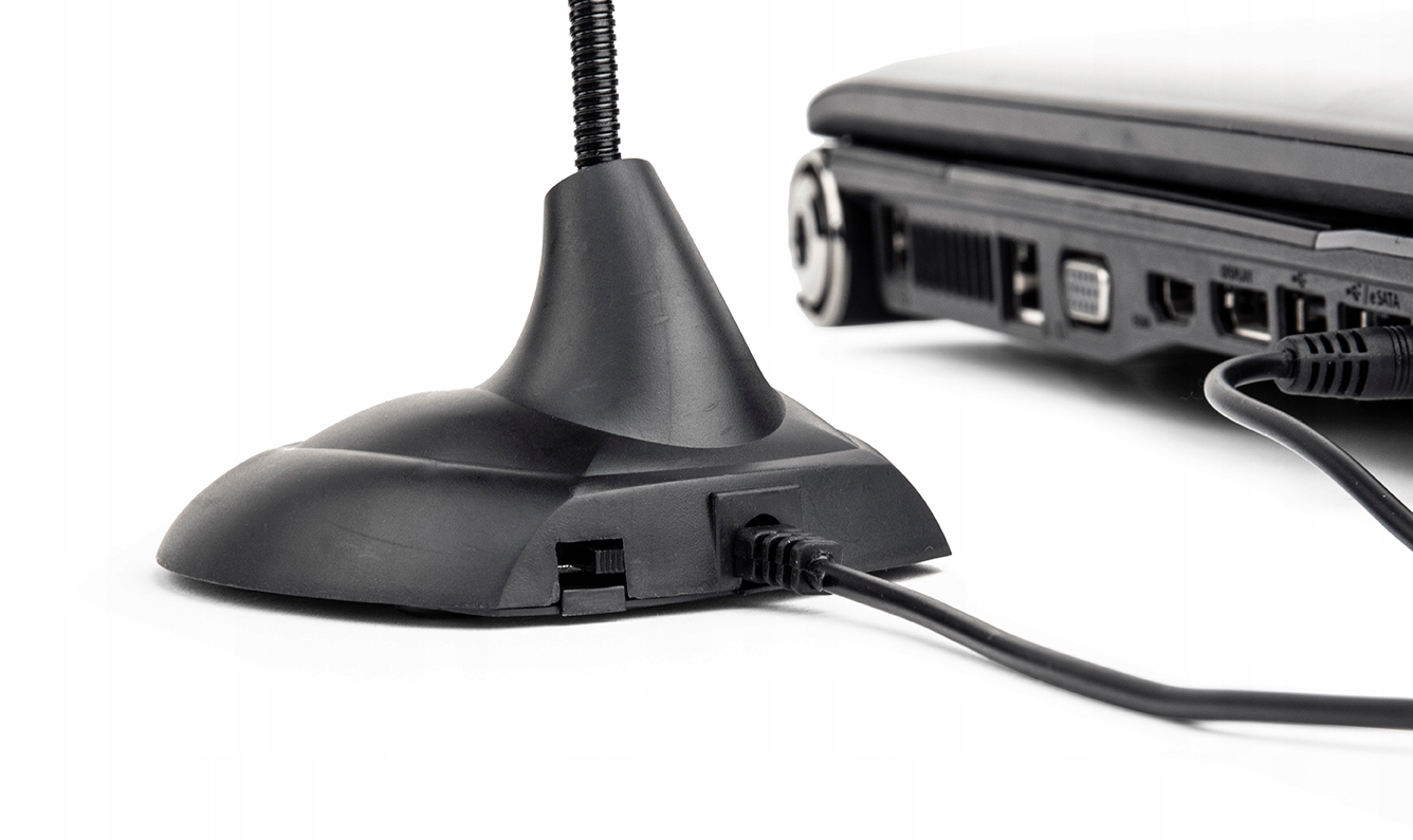 Gembird elastyczny mikrofon biurowy z wyłącznikiem Model MIC-205