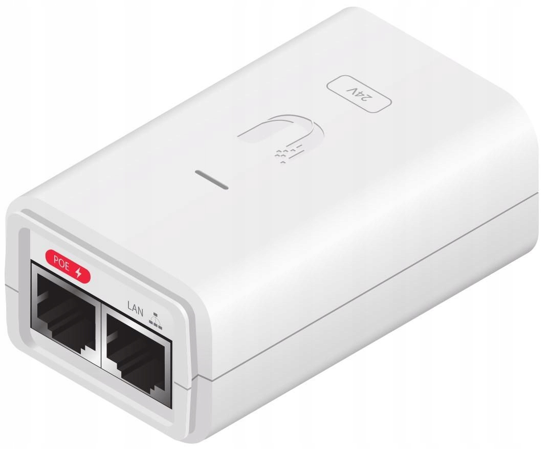 

Ubiquiti Networks PoE Injector, 24VDC, 0.3A