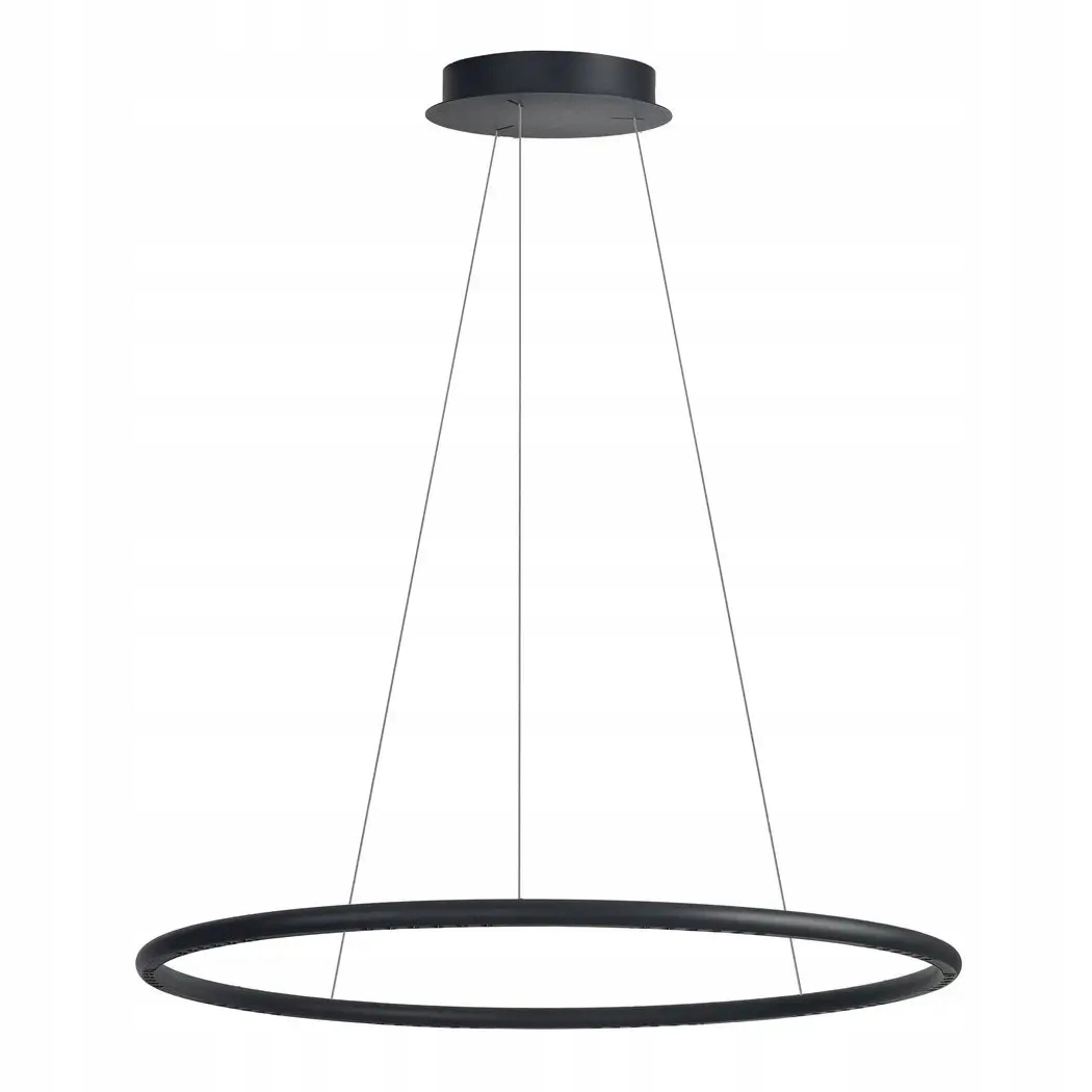 Led krúžok svietiaci smerom nadol Apus 80 Bk nad jedálenský obývací stôl 80 cm