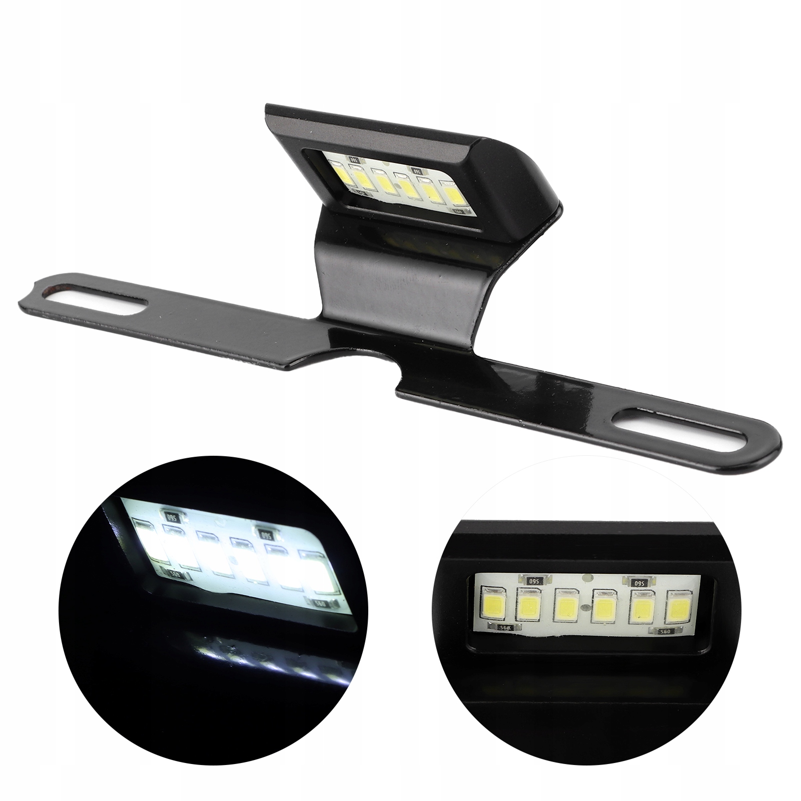 PODŚWIETLENIE TABLICY REJESTRACYJNEJ MOTOCYKL 2X Stan opakowania oryginalne