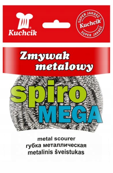 

Zmywak Metalowy Spiralny Kuchcik Spiro Mega Duży