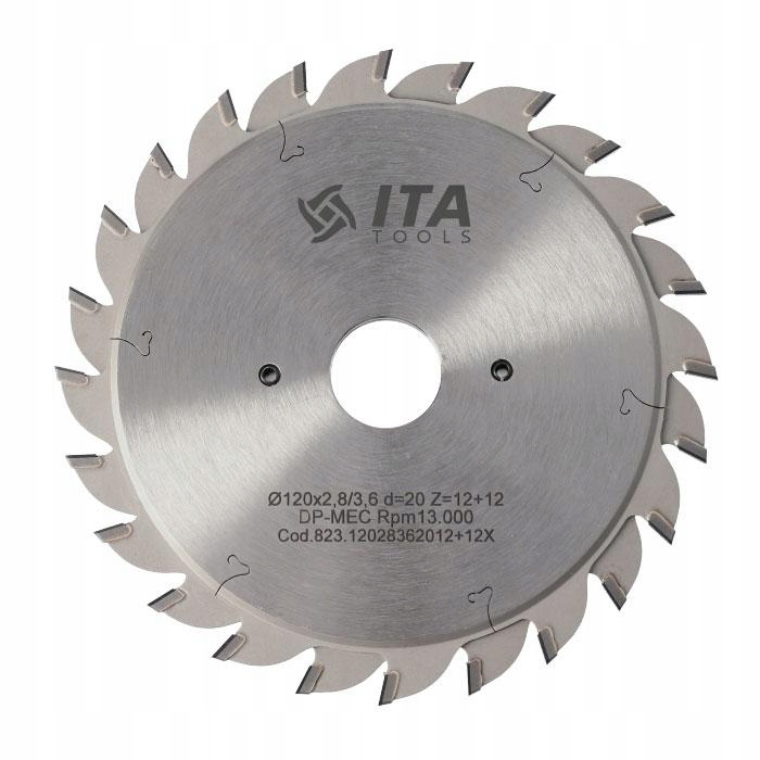 Ita Tools skládací podřezávač Dia 120x20x12+12Z H6