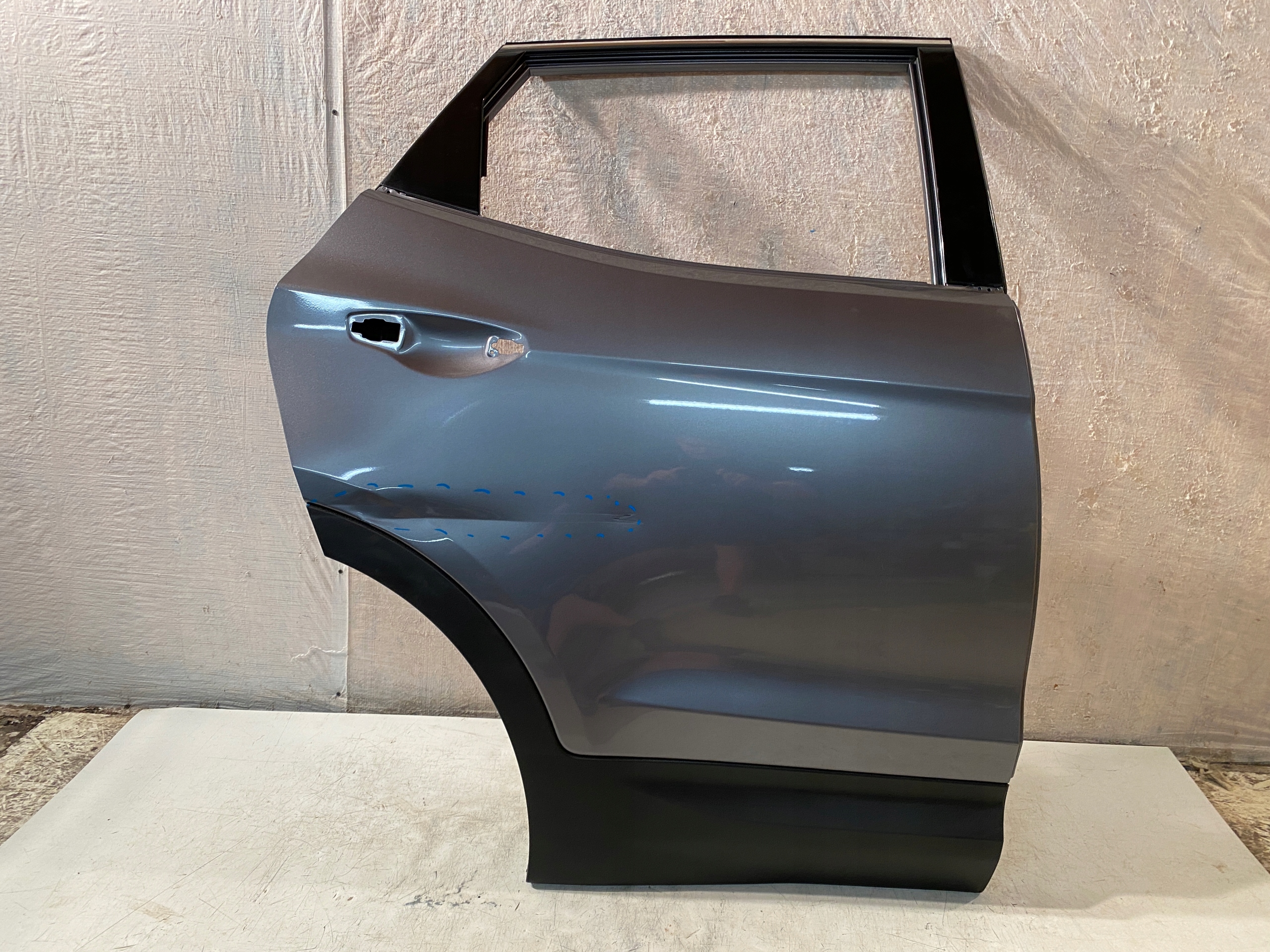 HYUNDAI SANTA ФЕ III ДВЕРІ ПРАВИЙ ЗАД. ЗАДНЄ ПРАВЕ