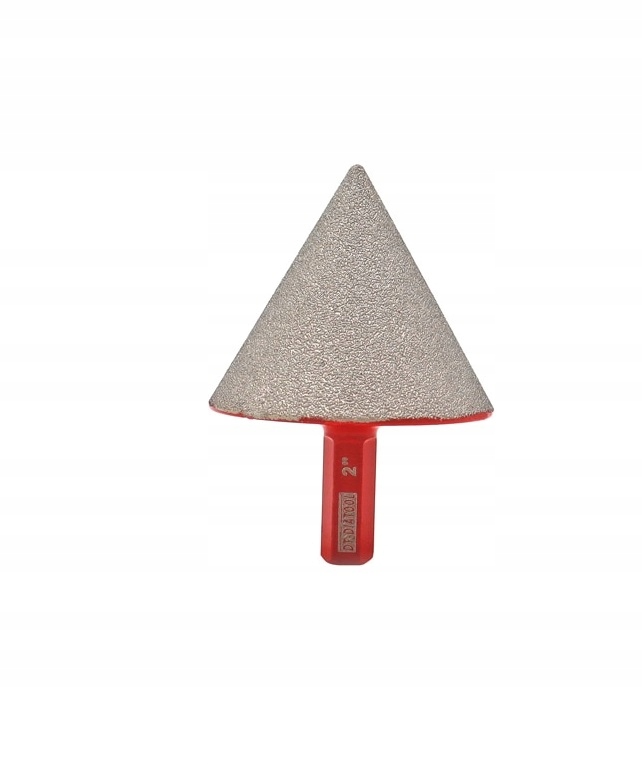 Diamantová fréza kuželová 53st 35 mm M14, mělká pleť