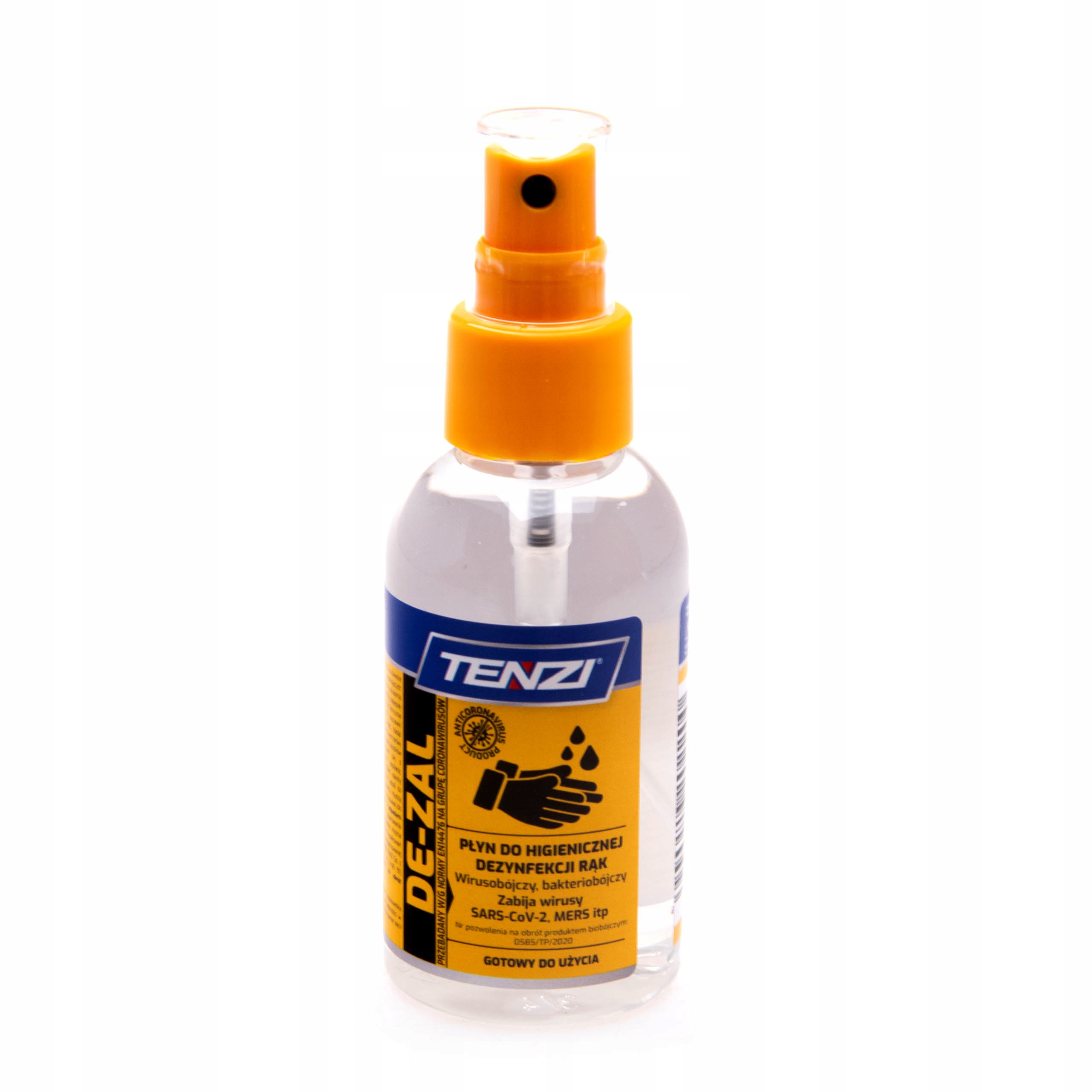 

Wirusobójczy Bakteriobójczy Tenzi De-Zal 100ml