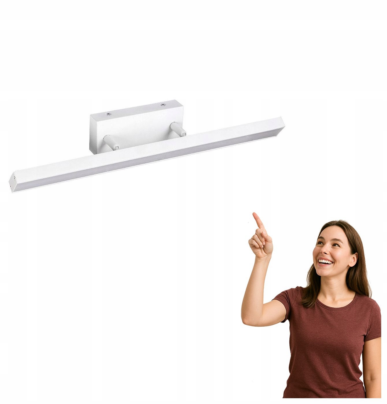 Kúpeľňové nástenné svietidlo nad zrkadlo Led 12W Andrew 5782 Rabalux