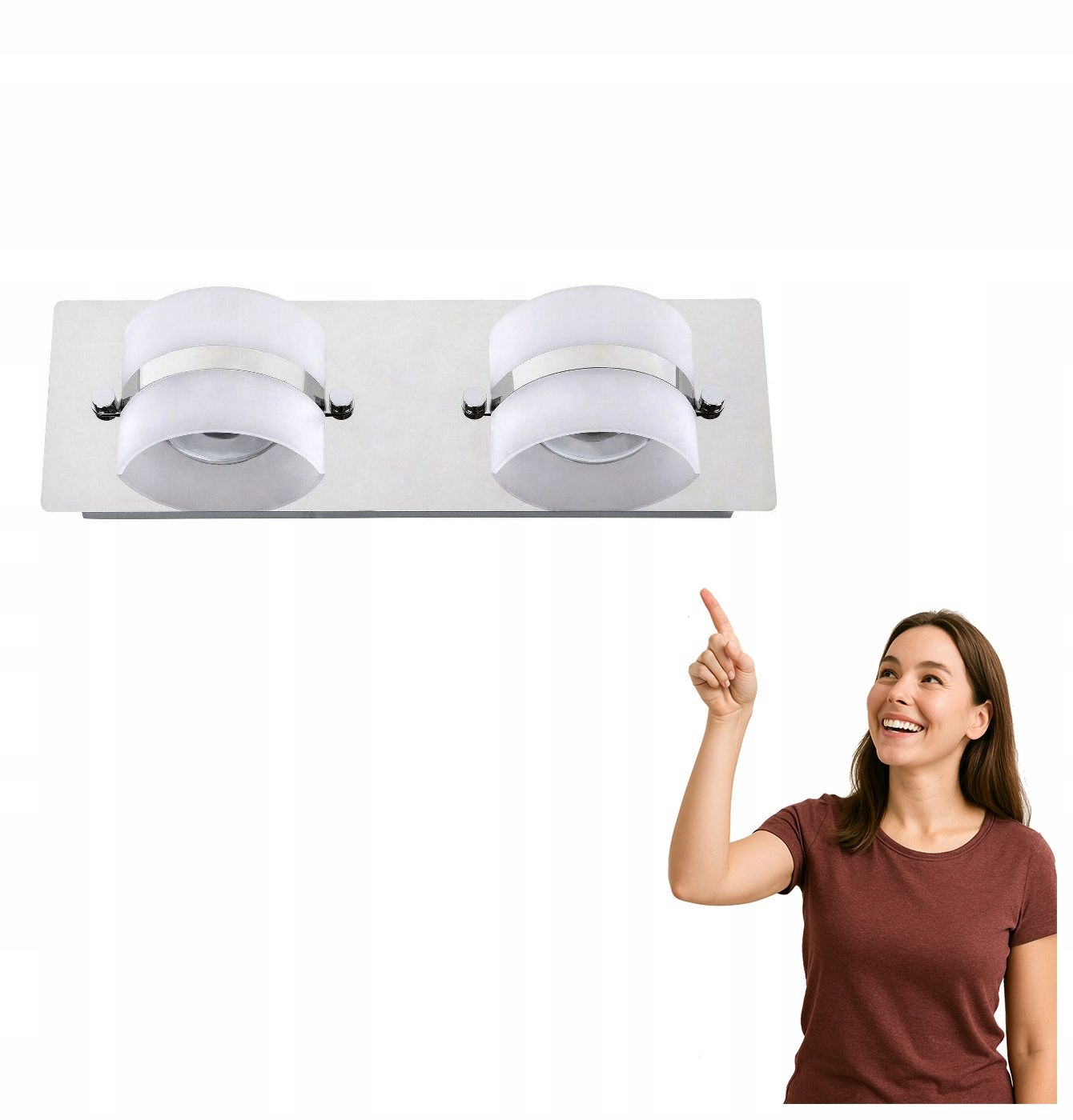 Kúpeľňová nástenná Led lampa 2x5W Tony 5490 Rabalux