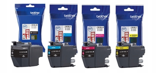 Tusz Brother LC-3619XL Cmyk Originálna sada 4 farieb MFC-J3530 MFC-J3930
