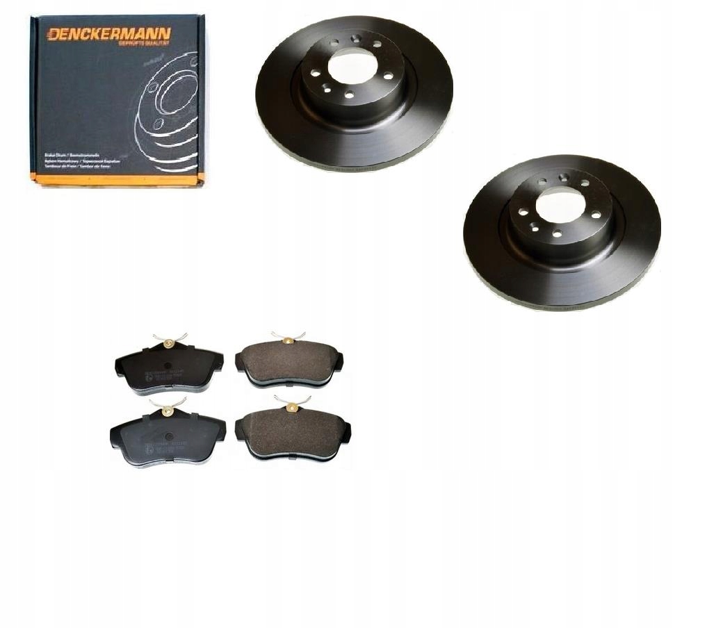 Kotouče Fiat Scudo 2007- Expet Jumpy 2007- Zadní 290 mm Sada