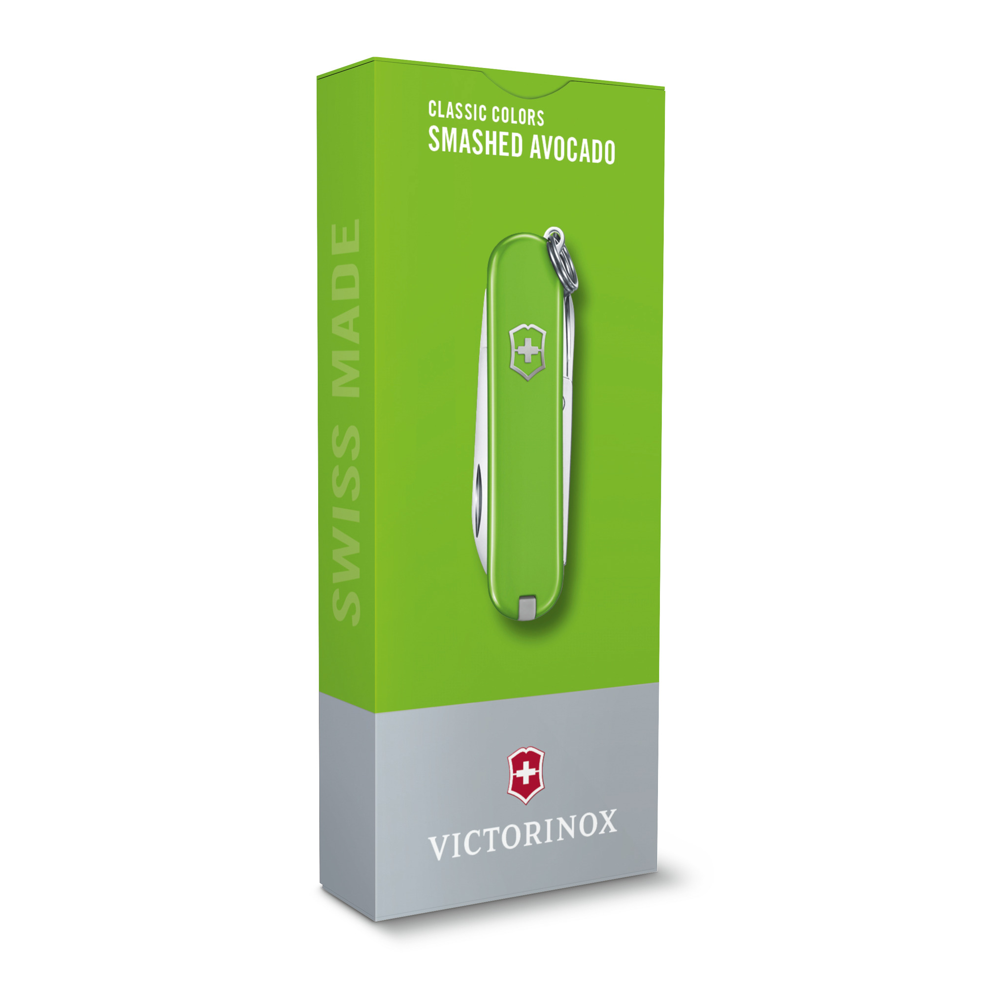 Victorinox 0.6223.43G scyzoryk Classic SD Smashed Avocado, 58 mm, 7 funkcji