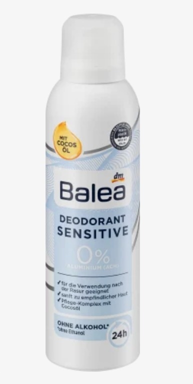 

Balea Dezodorant Sensitive Cocos-ol spray 200ml