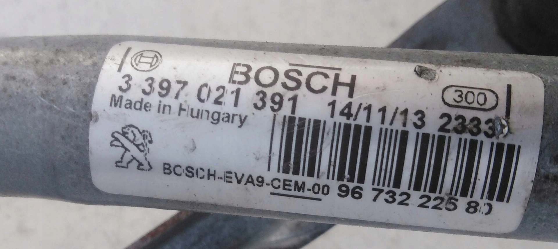 Wischergestänge PEUGEOT 208 3397021391