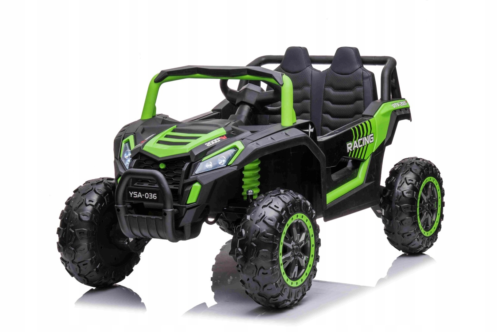 Auto na akumulator Buggy Utv 2000M Racing 4x45W Zielony