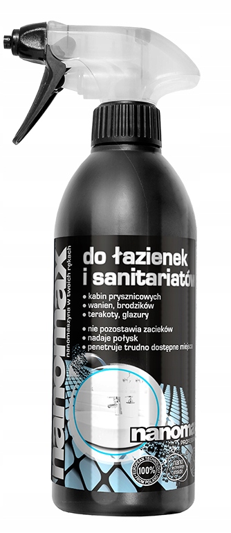 

Nanomax płyn do łazienek i sanitariatów 0,5L Mocny